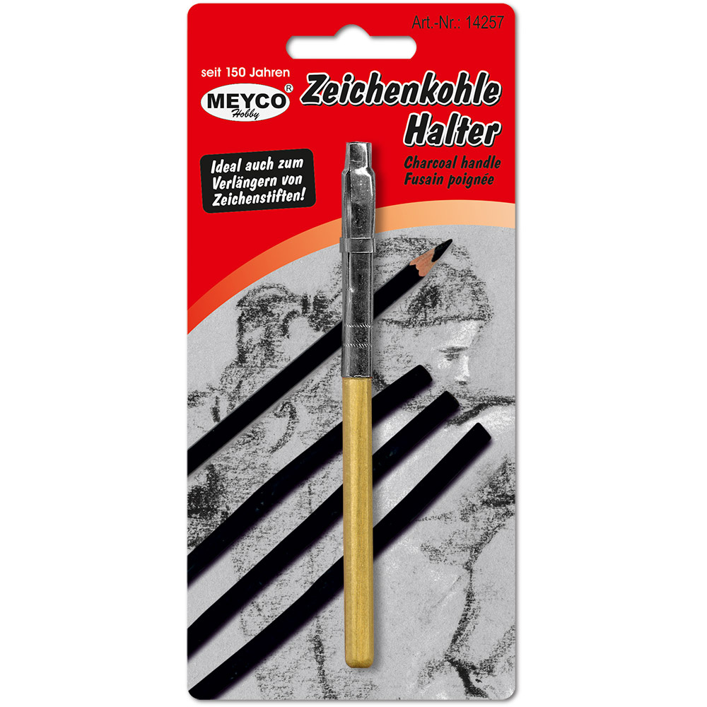 Pencil Extender / Charcoal Holder, Length 13 cm