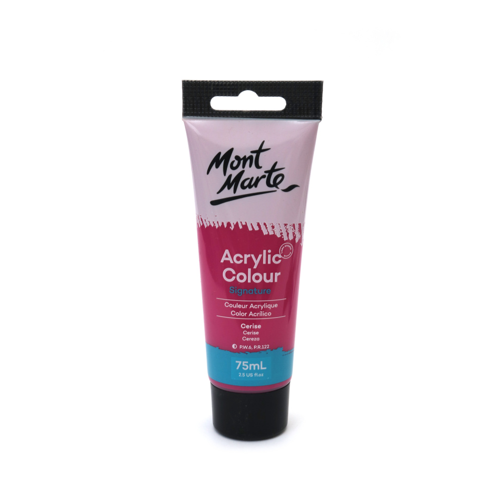 Ακρυλικό χρώμα Mont Marte Acrylic Color Paint 75 ml - Cerise 