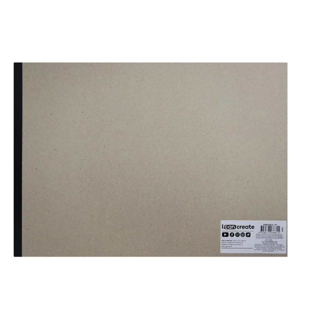 Mont Marte Blocco da disegno A3, 110 g/m², 25 fogli