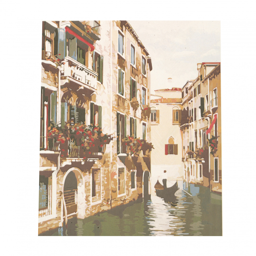 Σετ ζωγραφικής με νούμερα 40x50 cm - Όμορφη Βενετία Ms9376
