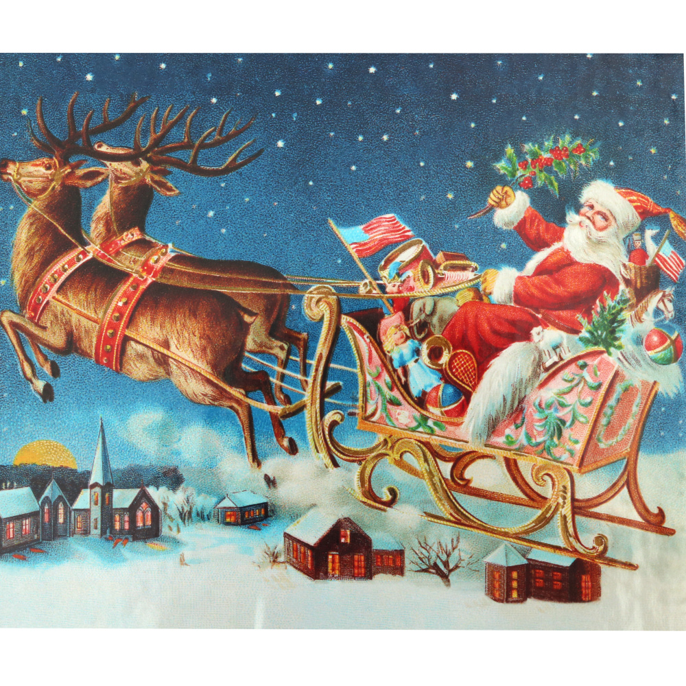 Paint by Numbers Kit 40x50 cm - Merry Christmas 513703