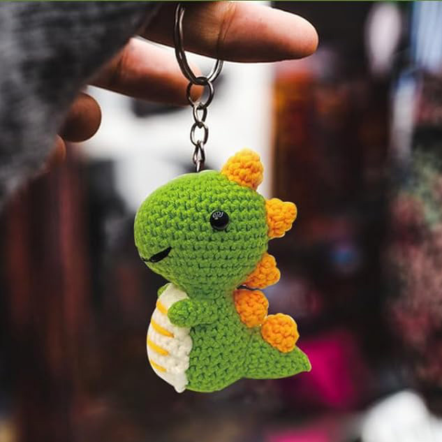 AMIGURUMI Creative Crochet Kit - Dinosaur