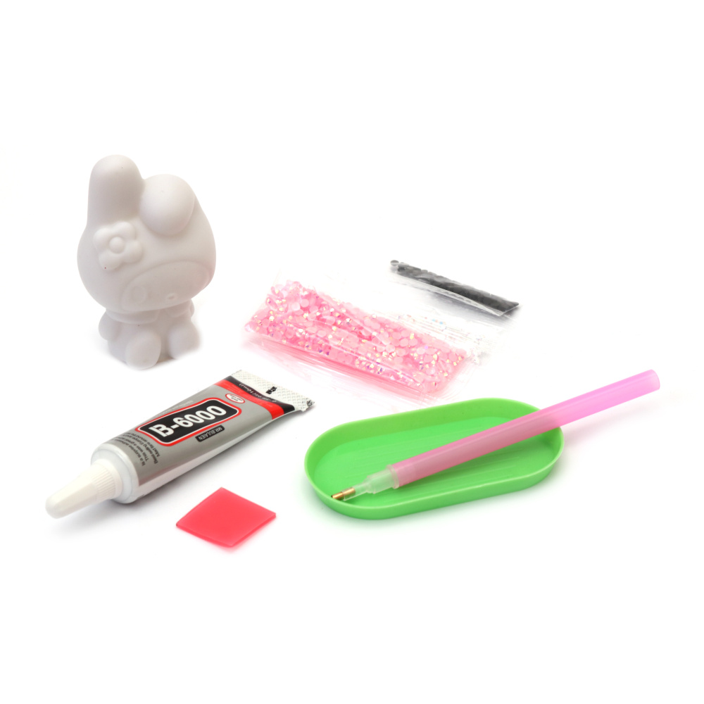 Drill Diamond DIY Art Kit - Bunny, 45x72x45mm