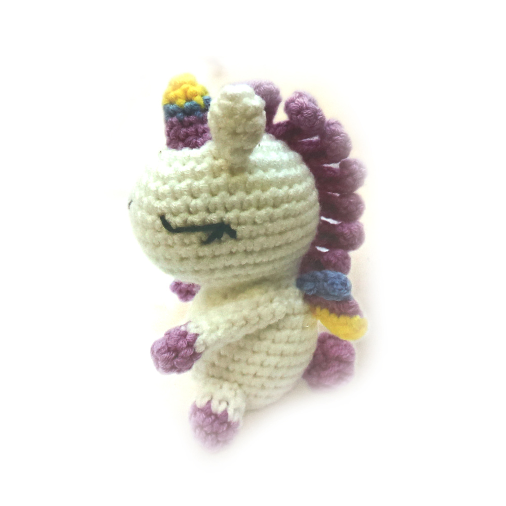 Kit de croșetat Creative AMIGURUMI 60x45x50 mm - unicorn GZ2031