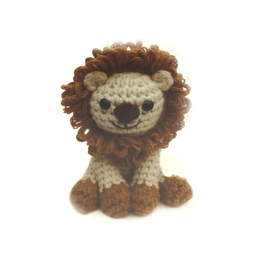 Kit de croșetat Creative AMIGURUMI 60x45x50 mm - leu mic GZ2064