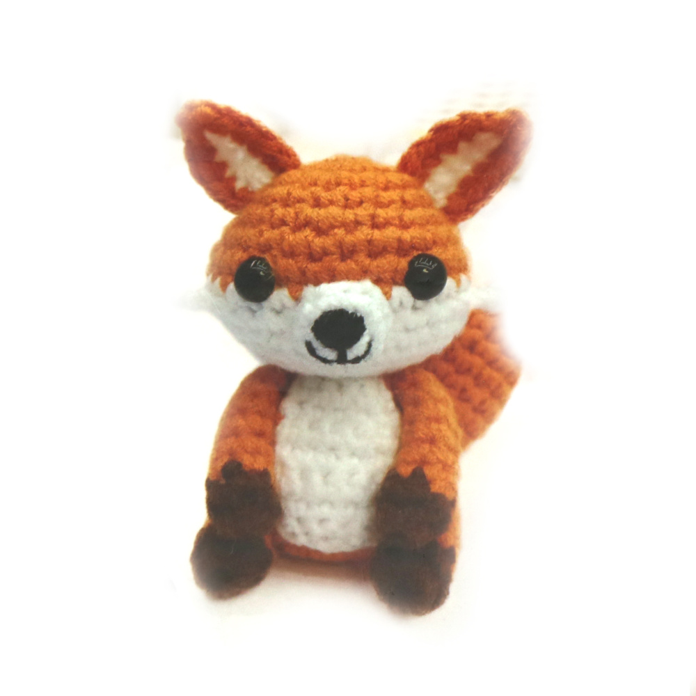 Kit de croșetat Creative AMIGURUMI 60x45x50 mm - vulpe GZ2065
