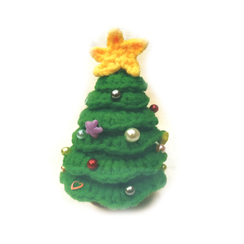 Kit de croșetat Creative AMIGURUMI 60x45x50 mm - brad GZ2072