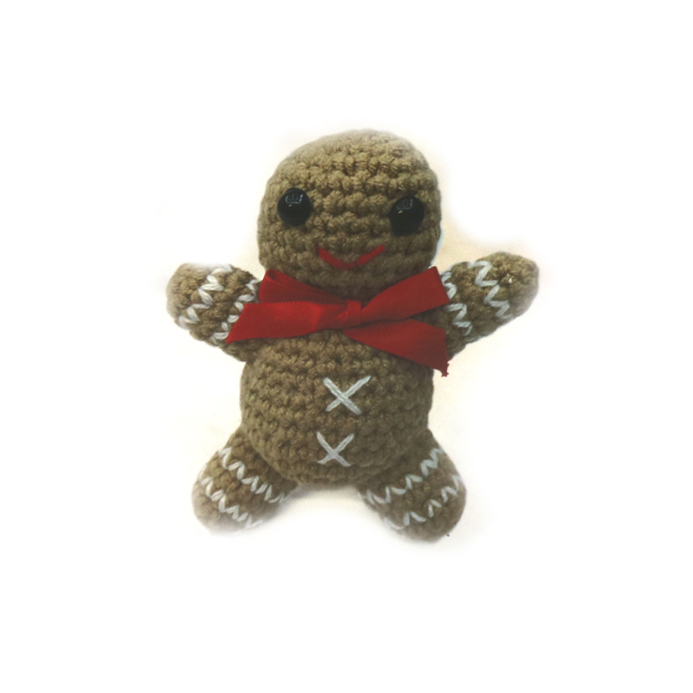 Kit de croșetat Creative AMIGURUMI 60x45x50 mm - Fursec de Crăciun GZ2141