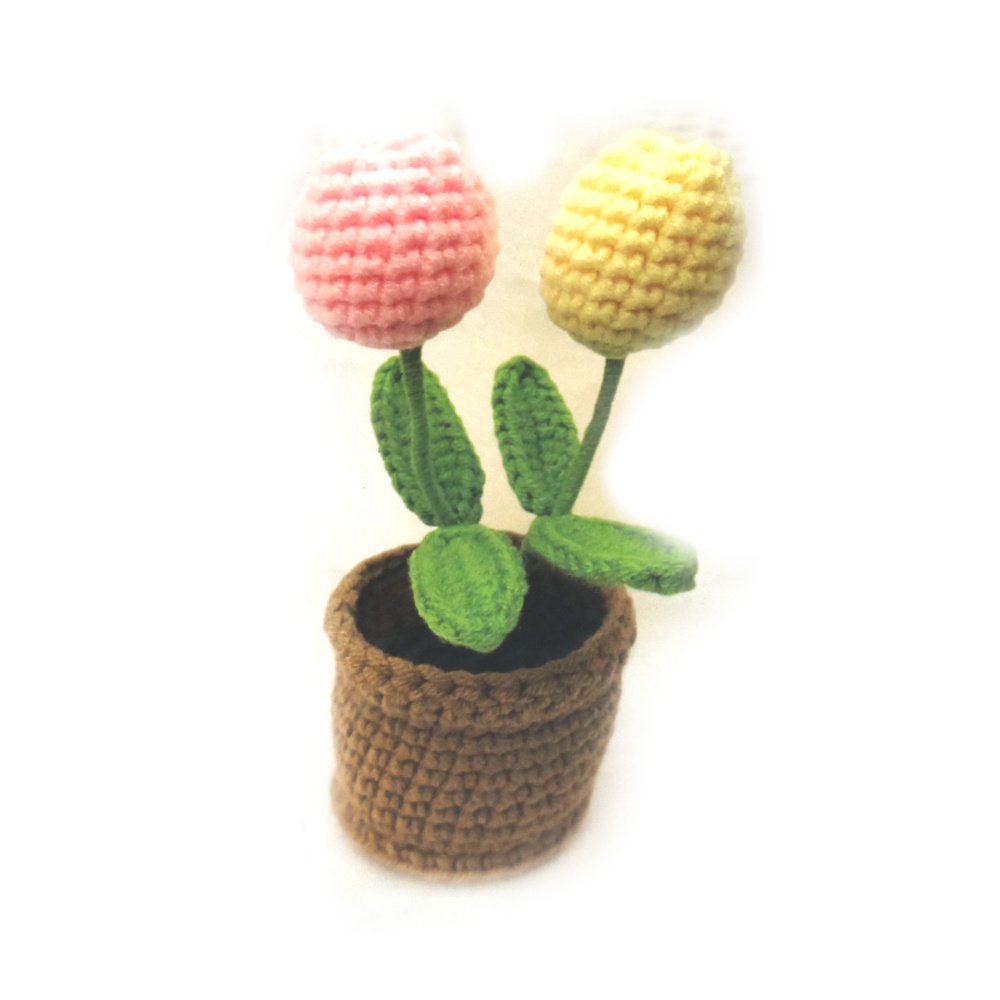 Kit de croșetat Creative AMIGURUMI 60x45x50 mm - lalele GZ2025