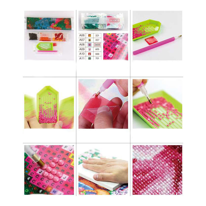 Диамантен гоблен 5D 40x50 см кръгли диаманти пълно облепяне - По гребена на вълните GLE77229