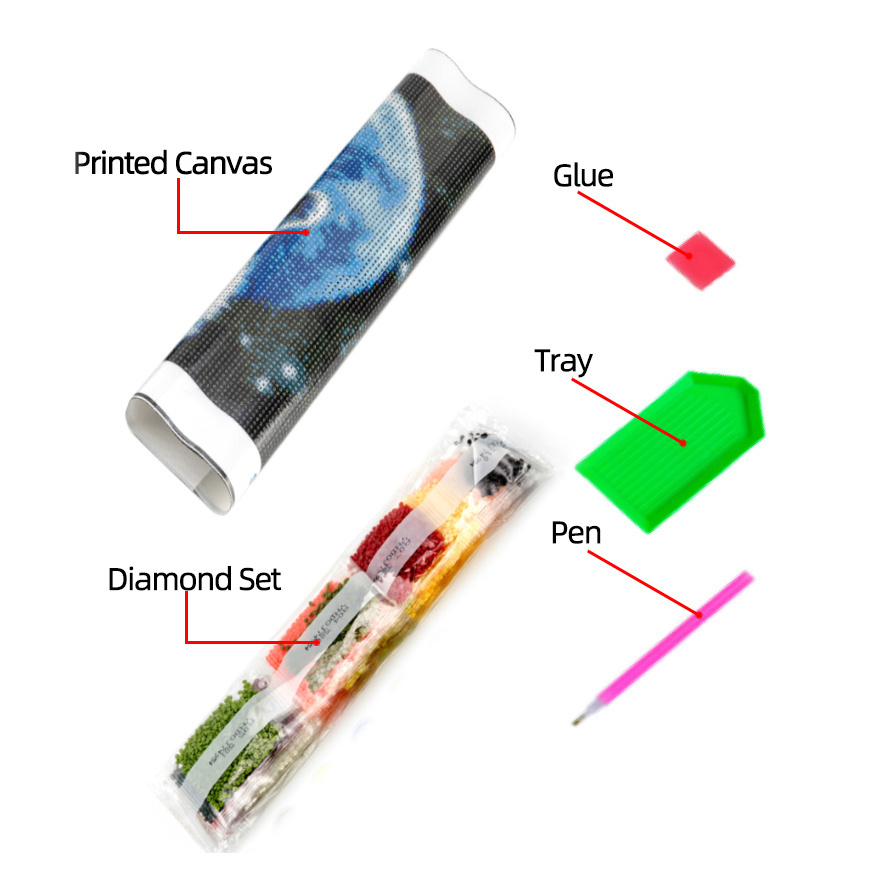 Диамантен гоблен 5D 40x50 см кръгли диаманти пълно облепяне - Николай Чудотворец GLE76558
