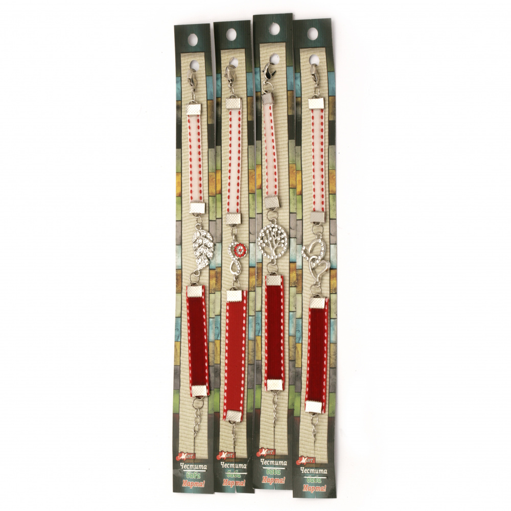 Гривна кадифе с елемент с кристали