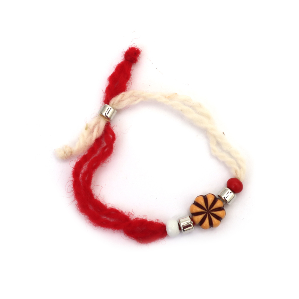 Brățări din lână Martisor  10 bucăți