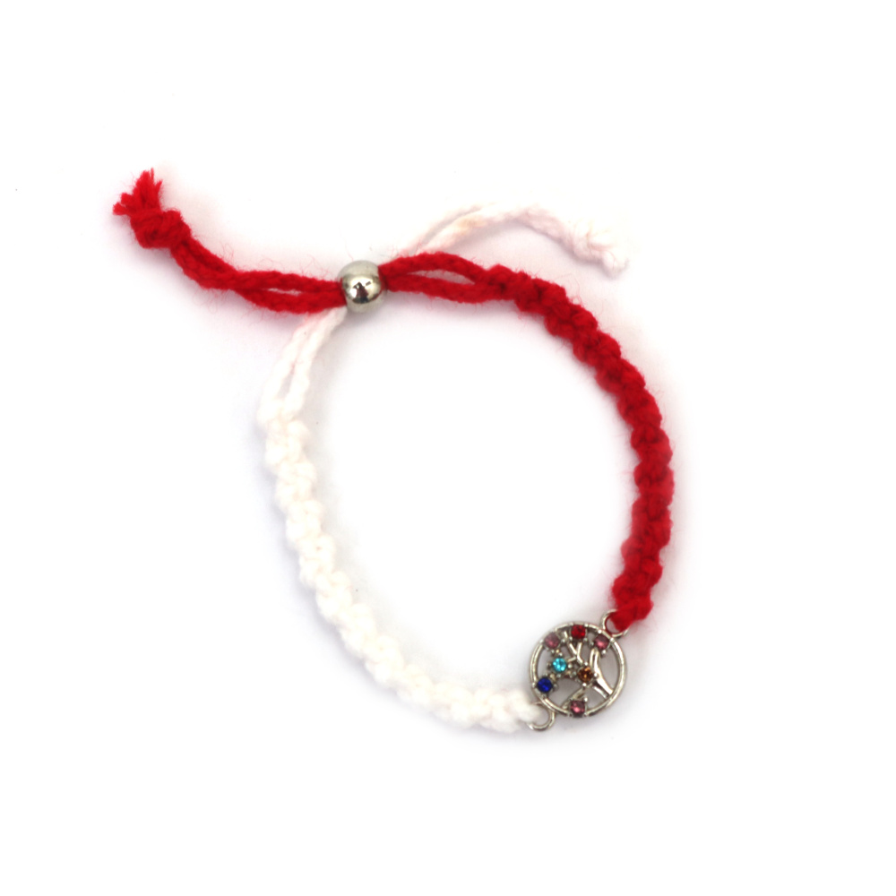 Brățări Martisor  tricotate manual, 10 bucăți