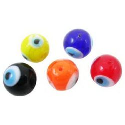 Not Available Online. You can also buy at EM ART stores and at 0884400631 Glass bead - eye 14 x 14 mm - MIX