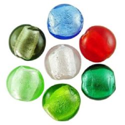Coloured glass beads 20 mm - MIX