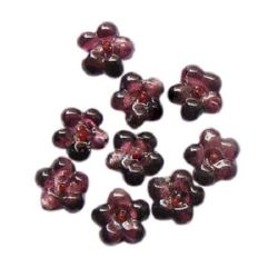 Murano glass beads 16 x 8 mm