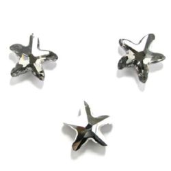 Star - crystal charm jewellery making 40 x 37 x 11 mm