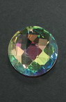 Pandantiv cristal oval 25X10 mm gaură 1,5 mm