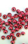 Perlele metalizate disc de 4 mm roșu -50 grame