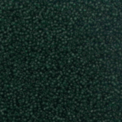 Margele de sticlă 2 mm verde închis transparent -50 grame