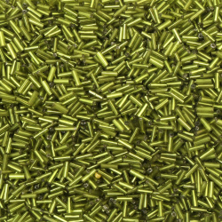 Γυάλινο σωληνάκι 7 mm διάφανο πράσινο -50 γραμμάρια