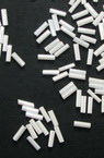 Stoc epuizat. Primeste notificare pe email cand produsul revine in stoc Perlă de sticlă albă perlă de 4,5 mm grosime -50 grame