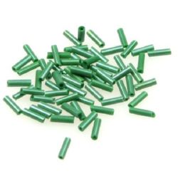 Stoc epuizat. Primeste notificare pe email cand produsul revine in stoc Perlă de sticlă de 6 mm grosime perlă verde -50 grame