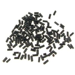 Stoc epuizat. Primeste notificare pe email cand produsul revine in stoc Margele de sticlă betisoare de 4,5 mm negru -50 grame
