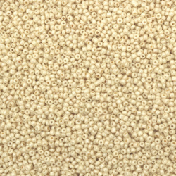 CEYLON Seed Beads, Tiny Glass Beads with a Shiny Luster, 2 mm, 50 grams