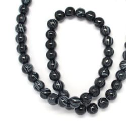 Pandantiv din oțel cu notă 12x12x1 mm gaură 1 mm culoare argintie - 20 bucăți
