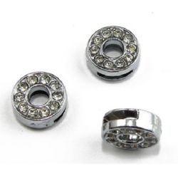Literă pentru coarde cristale metalice O gaură de 8 mm