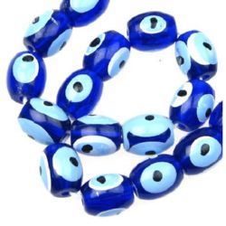 Ochi albastru №7 -10x12 mm- 50 buc