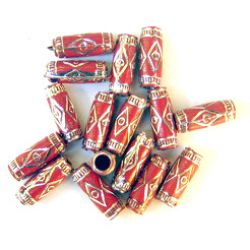 Cilindru gaură 15 mm 3,5 mm roșu -50 grame