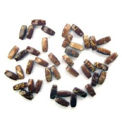 Margele aur fir 12 mm maron -20 grame