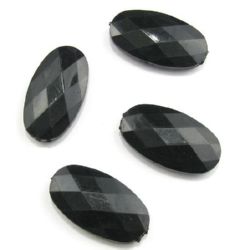 Stoc epuizat. Primeste notificare pe email cand produsul revine in stoc Cilindru oval negru 29 mm multi-perete -20 grame