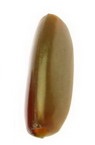 Acrylic Beads Melange Cylinder 28x10mm Hole 2mm Brown -20g ~ 14pcs