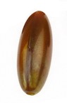 Acrylic Beads Melange Cylinder 32x12mm Hole 2mm Brown -20g ~ 7pcs