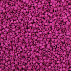 Glass Beads MIYUKI Delica Round / 2.5x1.6 mm / Hole: 0.8 mm / Solid Orchid - 10 grams ~ 790 pieces