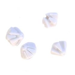 Stoc epuizat. Primeste notificare pe email cand produsul revine in stoc Modulare margele coroană 18x21 mm alb -10 set