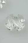 Crystal Acrylic Cross Bead, 12x5 mm, Hole: 1 mm, Transparent - 50 grams