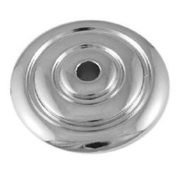 CCB Disk Bead, 20x6 mm, Hole: 3 mm -20 grams