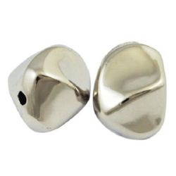 CCB Bead / Abstract Figurine, 17x12x14 mm, Hole: 2 mm -20 pieces