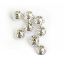 CCB Ball Bead with Metal Coating, 14 mm -25 grams