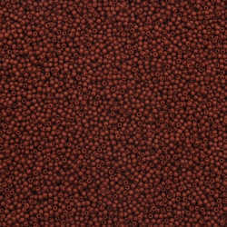  Γυάλινες χάντρες τύπου τσέχικη 2 mm ματ καφέ -15 γραμμάρια ± 2050 τεμάχια