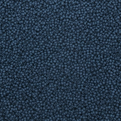 Czech Type Glass Seed Beads / 2 mm / Opaque Denim Color - 15 grams ~ 2050 pieces