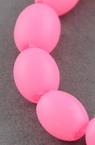 Not Available Online. You can also buy at EM ART stores and at +359 884 000 893 Rubber glass oval beads strand for jewelry making and DIY home art projects 9x6x6 mm hole 1 mm pink ~ 80cm ~ 100 pieces