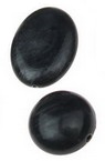 Margele imitație pietre Forme asortate 20-40x10-25x6-13 mm gaură 2-3 mm negru -50 grame ~ 20 bucăți