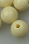 Resin acrylic beads 8 mm hole 1 mm - 10 pieces