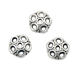 Bead caps 9 x 4 mm